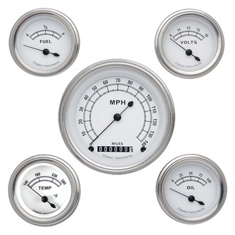 Classic Instruments® - Classic Series 3-3/8" Custom 5-Gauge Set
