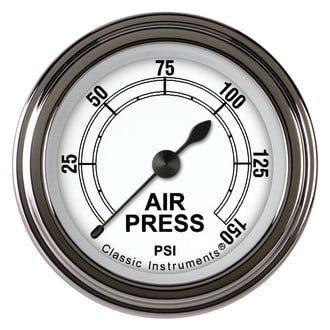 Classic Instruments® - Classic Series 2-1/8" Air Pressure Gauge, 150 psi