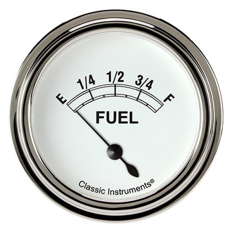 Classic Instruments® - Classic Series 2-5/8" Fuel Level Gauge, 0-30