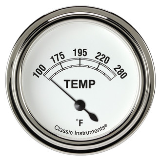 Classic Instruments® - Classic Series 2-5/8" Water Temperature Gauge
