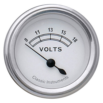 Classic Instruments® - Classic Series 2-1/8" Voltmeter, 8-18 V