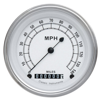 Classic Instruments® - Classic Series 3-3/8" Speedometer, 140 MPH