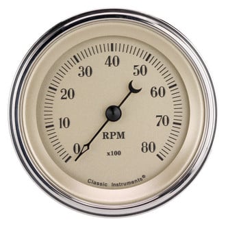 Classic Instruments® - 3-3/8" Tachometer, 8,000 RPM