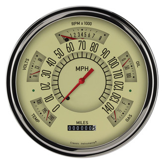 Classic Instruments® - All-in-One Series Direct Fit Gauge Kit