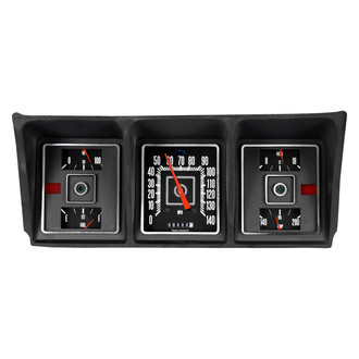 Classic Instruments® - Truck Black 6-in-One Direct Fit Gauge Package