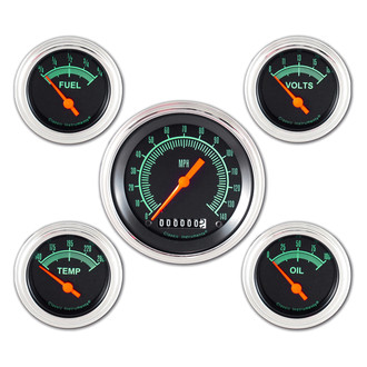 Classic Instruments® - G-Stock Series 3-3/8" Custom 5-Gauge Set
