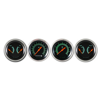Classic Instruments® - G-Stock Series 3-3/8" Custom 4-Gauge Set