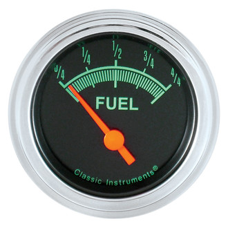 Classic Instruments® - G-Stock Series 2-1/8" Fuel Level Gauge, 240-33