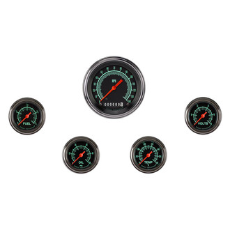 Classic Instruments® - G-Stock Series 3-3/8" Custom 5-Gauge Set