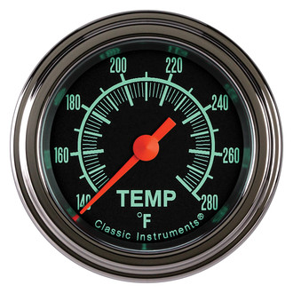 Classic Instruments® - G-Stock Series 2-1/8" Water Temperature Gauge