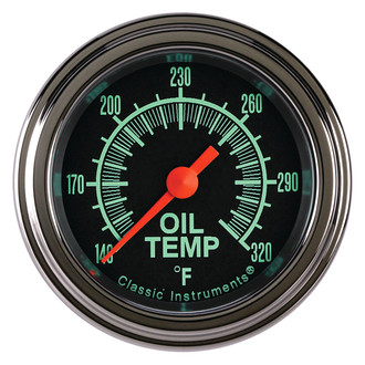 Classic Instruments® - G-Stock Series 2-1/8" Oil Temperature Gauge