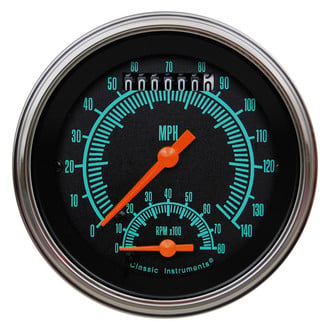 Classic Instruments® - G-Stock Series 3-3/8" Speedtachular, 140 MPH, 8,000 RPM