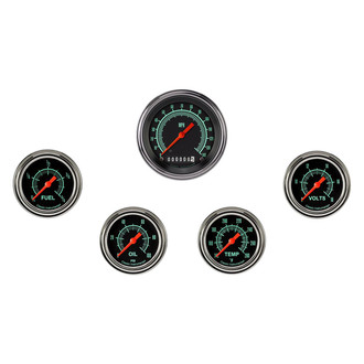 Classic Instruments® - G-Stock Series 3-3/8" Custom 5-Gauge Set