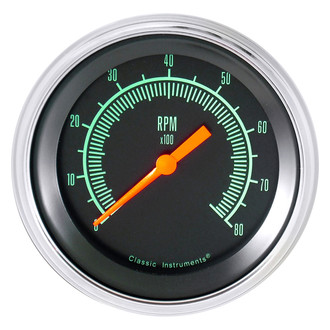 Classic Instruments® - G-Stock Series Tachometer, 8,000 RPM