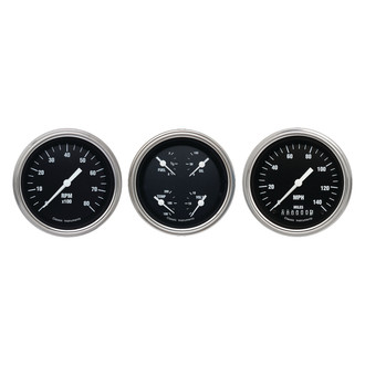 Classic Instruments® - Hot Rod Series 3-3/8" Custom 3-Gauge Set