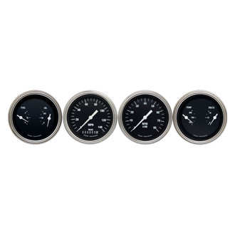 Classic Instruments® - Hot Rod Series 3-3/8" Custom 4-Gauge Set