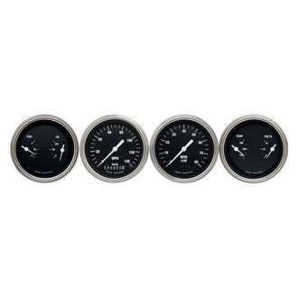 Classic Instruments® - Hot Rod Series 3-3/8" Custom 4-Gauge Set
