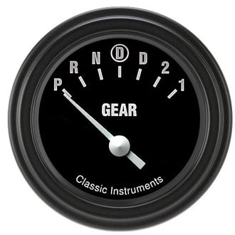 Classic Instruments® - Hot Rod Series 2-1/8" Gear Position Indicator