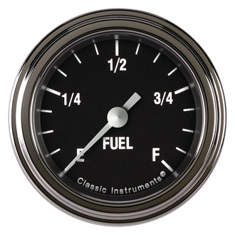Classic Instruments® - Hot Rod Series 2-1/8" Fuel Level Gauge, Programmable