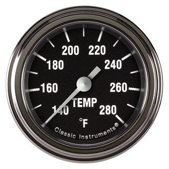 Classic Instruments® - Hot Rod Series 2-1/8" Water Temperature Gauge