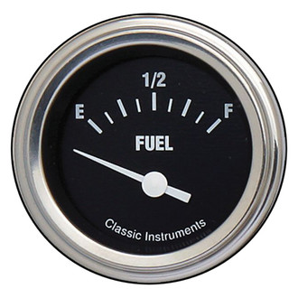 Classic Instruments® - Hot Rod Series 2-1/8" Fuel Level Gauge, 0-90