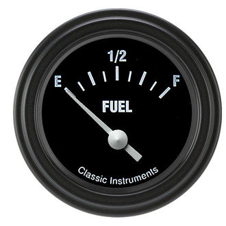 Classic Instruments® - Hot Rod Series 2-1/8" Fuel Level Gauge, 0-30