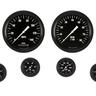 Classic Instruments® - Hot Rod Series 4-5/8" Custom 6-Gauge Set