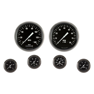 Classic Instruments® - Hot Rod Series 4-5/8" Custom 6-Gauge Set