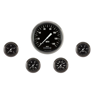 Classic Instruments® - Hot Rod Series 4-5/8" Custom 5-Gauge Set