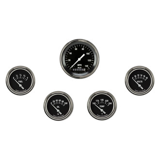 Classic Instruments® - Hot Rod Series 3-3/8" Custom 5-Gauge Set