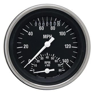 Classic Instruments® - Hot Rod Series Speedtachular, 140 MPH, 8,000 RPM
