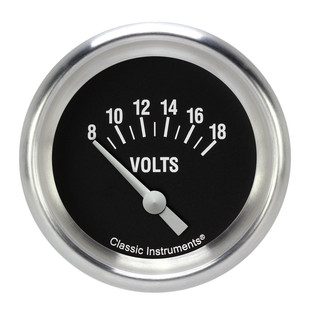 Classic Instruments® - Hot Rod Series 2-5/8" Oil Pressure Gauge, 100 psi