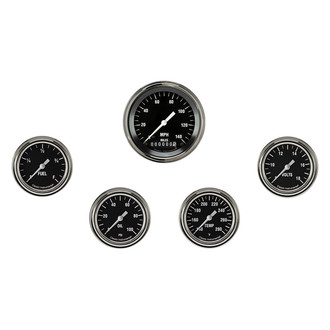 Classic Instruments® - Hot Rod Series 3-3/8" Custom 5-Gauge Set