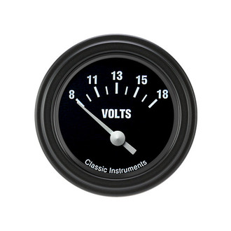 Classic Instruments® - Hot Rod Series 2-1/8" Voltmeter, 8-18 V
