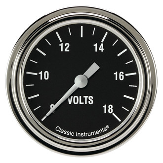 Classic Instruments® - Hot Rod Series Voltmeter, 8-18 V