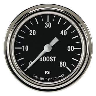 Classic Instruments® - Hot Rod Series 2-5/8" Boost Gauge, 60 psi