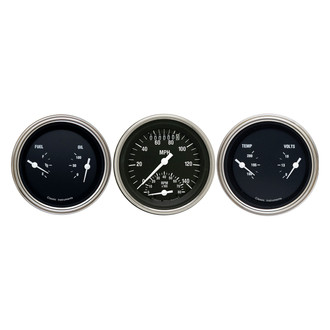 Classic Instruments® - Hot Rod Series 3-3/8" Custom 3-Gauge Set