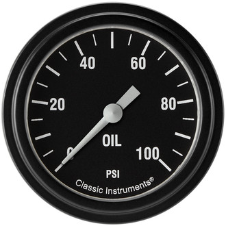 Classic Instruments® - Hot Rod Series 2-5/8" Oil Pressure Gauge, 100 psi