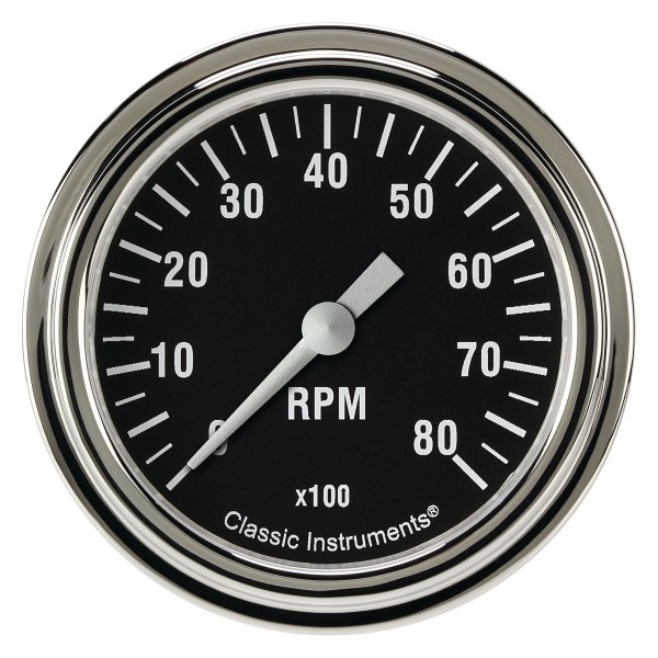 Classic Instruments® - Hot Rod Series 2-5/8" Tachometer, 8,000 RPM