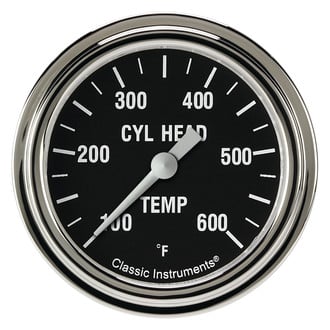 Classic Instruments® - Hot Rod Series 2-5/8" Cylinder Head Tempature Gauge