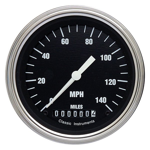 Classic Instruments® - Hot Rod Series 3-3/8" Speedometer, 140 MPH