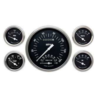 Classic Instruments® - Hot Rod Series 4-5/8" Custom 5-Gauge Set