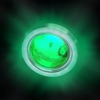 Classic Instruments® - 1/2" External Warning Light Green