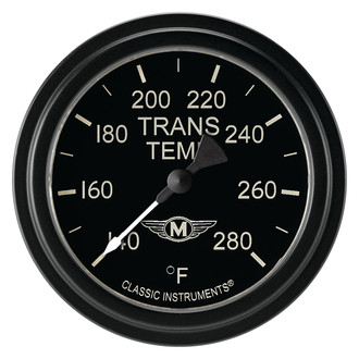 Classic Instruments® - Moal Bomber Series Transmission Temperature Gauge