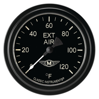Classic Instruments® - Moal Bomber Series 2-5/8" Outside Air Temperature