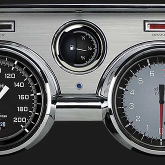Classic Instruments® - AutoCross Series 4-5/8" Direct Fit 5-Gauge Set