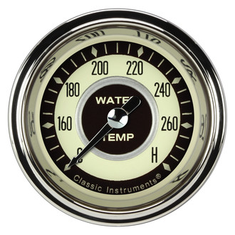 Classic Instruments® - Nostalgia VT Series 2-1/8" Water Temperature Gauge