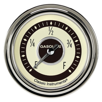 Classic Instruments® - Nostalgia VT Series 2-5/8" Fuel Level Gauge, Programmable