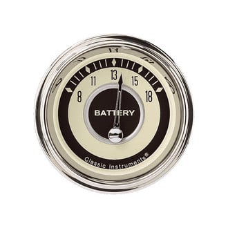 Classic Instruments® - Nostalgia VT Series 2-1/8" Voltmeter, 8-18 V