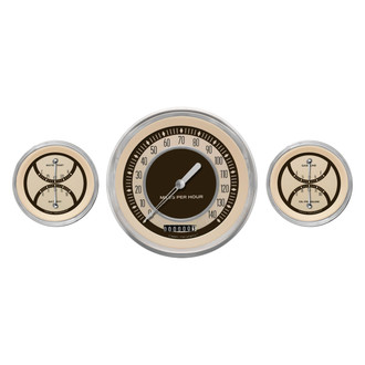 Classic Instruments® - Nostalgia VT Series Custom 3-Gauge Set